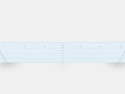 NORDLI Headboard 1 Low-poly 3D model