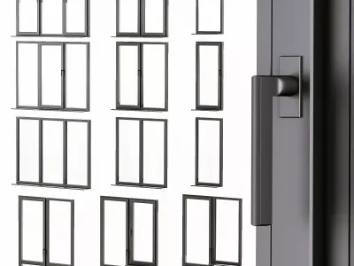 Windows set  3D model