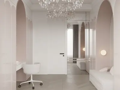 apartment interior scenes        3D model
