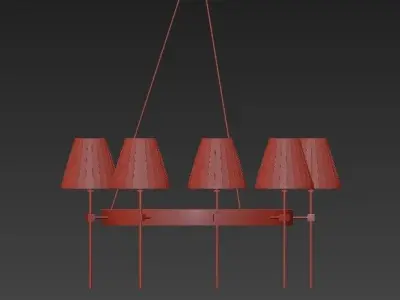 JNL Los Angeles Pendant Light 3D model