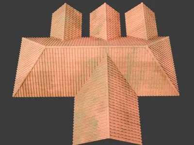 Realistic Roof Collections 33 3D model