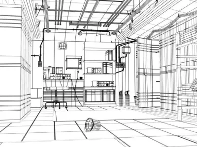 BUNKER  ALEX W  CONCEPT 3D model