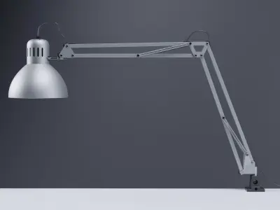 Work Lamp Tertial Free 3D model