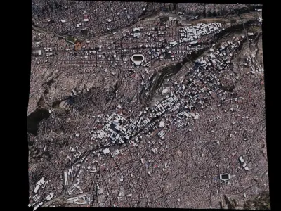 La Paz - Bolivia 3D model