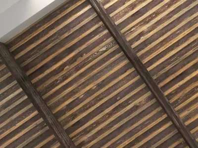 wooden ceiling 9 Texture