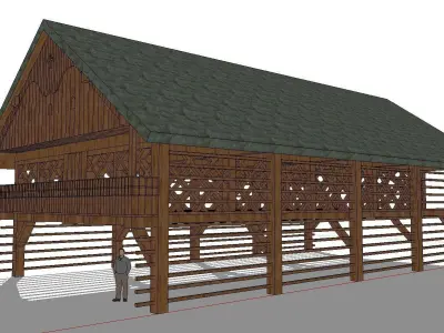 Creative Design-Holiday Cabin-0139 3D model