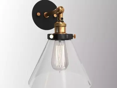 Vintage lamp 3D model