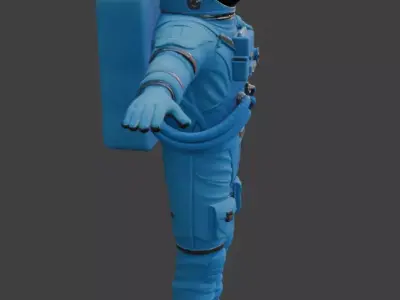 Spacesuit Astronaut Suit 3D Model High Detail 3D model