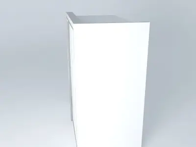 Air with two glass doors Free 3D model