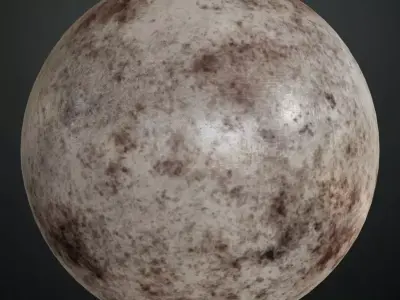 Rusty Metal with Bump Industrial PBR Seamless Texture