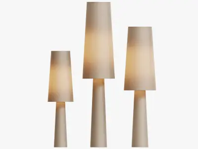 Floor lamp Rudvald 3D model