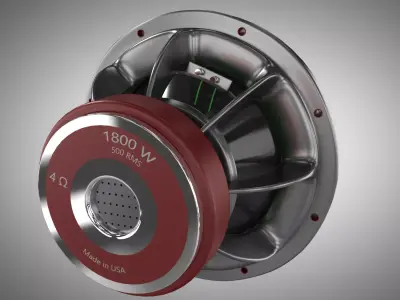 subwoofer JBL 3D model