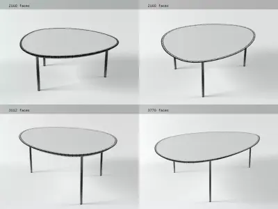 Eclipse tables 3D model