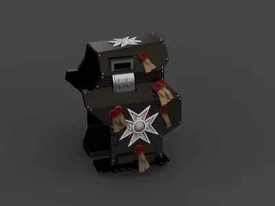 Templar Outrider Bike Fairings 3D print model