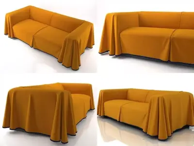 Cape sofa 3D model
