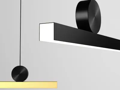 Nordic Pure Copper Led 3D model