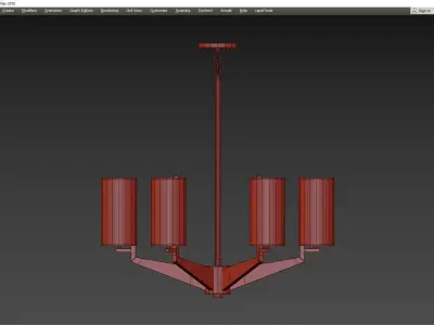 BLAKESLEE CHANDELIER Low-poly 3D model purchase
