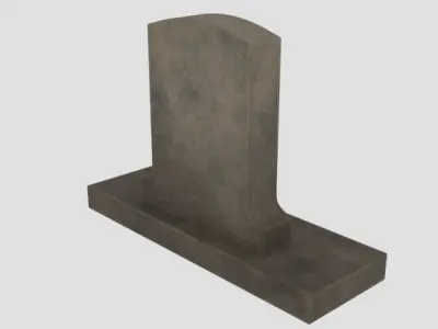 Grave 3D model