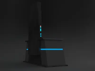 Sci-Fi Chair from Star Wars 3D model