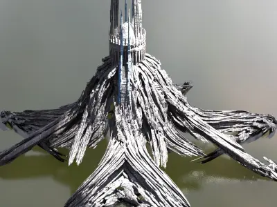 Island of Atlas Grand Tower 2  3D model