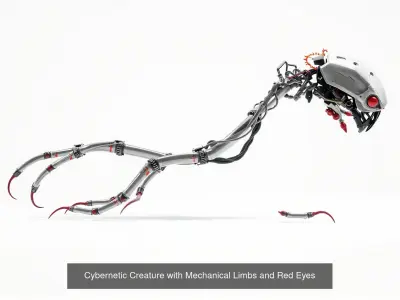 Fantasy and Cybernetic Beast-Like Monsters Pack