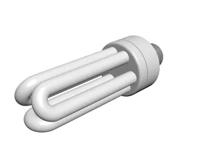Fluorescent Lamp 3D model