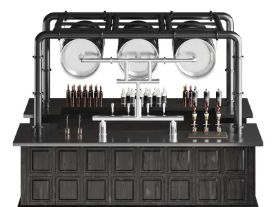 BAR 10 3D model