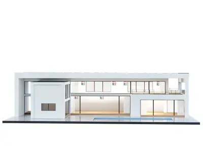 MODREN HOUSE N10 3D model