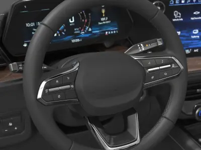  Full Size SUV Interior Dashboard Black 