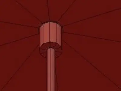 Untitled pendant lamp 3D model 2