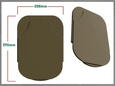 Orion PADD Lower Decks 3D print model