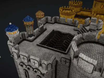 Towers And Castles Pack 3D model