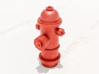 Street Hydrant 3D Model FREE Free 3D model
