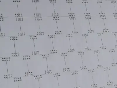 Dull Industrial Metal Plates PBR Seamless Texture