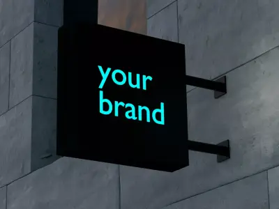 Brand Board -  Archviz Ready for Render 3D model