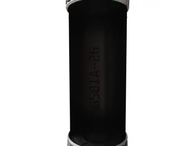SciFi Capsule Low-poly 3D model