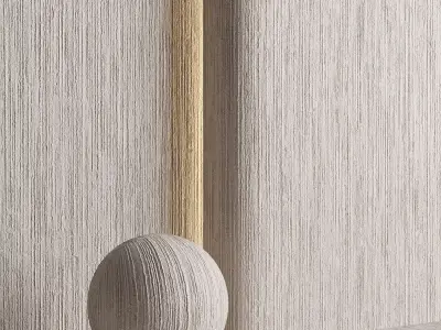 Striped decorative plaster Texture