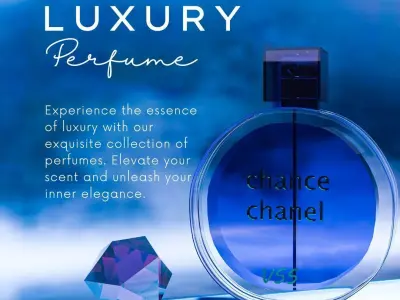 3D Cosmetic Bottles with Labels and Ready to-Render Scene Free 3D model