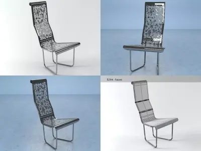 The Swiss Benches - The Loner 3D model