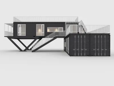 Container House 3 3D model