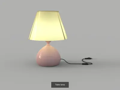 lighting collection geometric pendant light 3D Model Pack