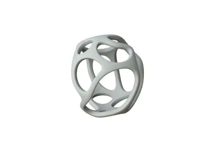 SciFi Cube Object No 42768 Low Poly Shape Texture