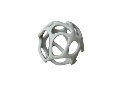 SciFi Cube Object No 36198 Low Poly Shape Texture