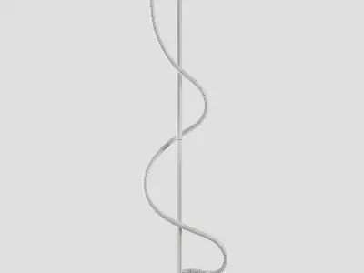 Nordic Snake LED Floor LAMP 3D model