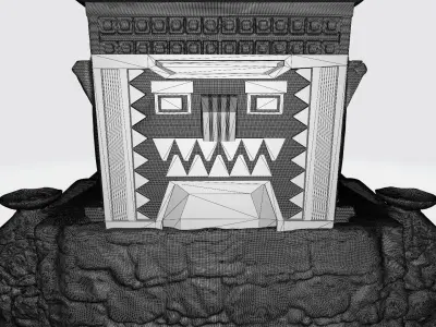The pantheon of Maya 3D print model