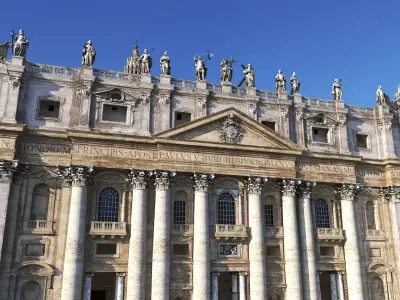  St Peter Basilica 3D Model Vatican Architecture 
