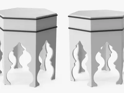  Oriental Wooden Tables Collection 2 