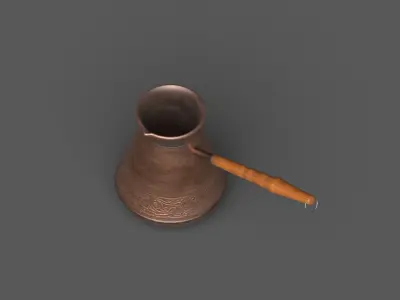 Cezve coffee 3D model