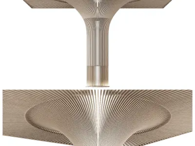 parametric column 3D model