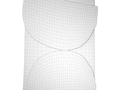 Pink Tint Azalea Rug Low-poly 3D model